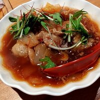 小野の離れ 博多本店 - 離れの日替わりおかず（牛スジの肉豆腐）（2024.11）