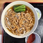 青葉 直利庵 - 稲荷そば　900円　温かいのも美味しいです