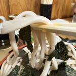 青葉 直利庵 - うどんのような蕎麦です