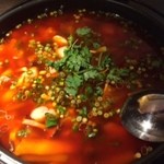 四川曹家 江湖菜 - 珍しい蛙の煮込み