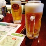 ピエーノ - まずはビールで！