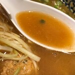麺屋一燈 - つけ汁2