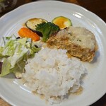 キッチン ブルー グローブ - ワンプレート