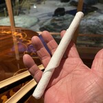 茶館きっかわ 嘉門亭 - 鰐の手におしぼり