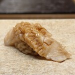 鮨 冨味 - 夫婦円満の秘訣ですね　貝は(会話)大事