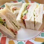 カフェレストラン ざぼん - 野菜サンド970円