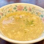 山形屋食堂 - セットのスープ