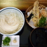 瀬戸内製麺710 - 冷やしうどん＆おまかせ天ぷら（H26.5.30）