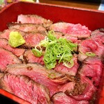 黒毛和牛ステーキ重