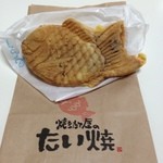 焼きたて屋 - 料理写真:たい焼き、つぶあん110円