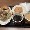 ミスタードーナツ - ポン・デ・ショコラ￥176・ゴールデンチョコレート￥176・オールドファッションシナモン￥176・シュガーレイズド￥165・ブレンドコーヒー￥297・ミスドカフェオレ￥341