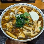 明石屋 - 鶏あんかけきのこそば ￥1,050