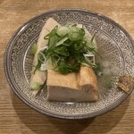 春のお店 - おでん（竹の子、里いも、厚揚あげ