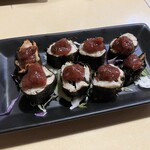 居酒屋がんこ - 梅ササミいそべ焼き