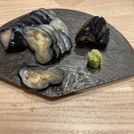 牛たん炭焼き 利久 - 長茄子のワサビ漬け