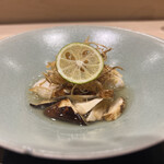 しげ松 - ぐじ酒焼 名残松茸あん