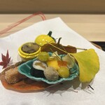 しげ松 - 御玄猪前菜