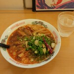 ごはん処 藤井堂 - 赤の尾道ラーメン (税込)880円 (2024.12.26)