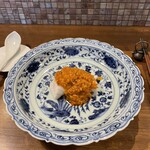 中国料理マスキ - マナガツオ、上海蟹のチリソース