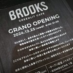 BROOKS GREENLIT CAFE - 