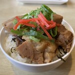 ラーメン いっこく - チャーシューごはん420円