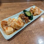 つねちゃん - キムチ盛合せ