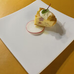 Au Depart Cinq fers - コース　キッシュ