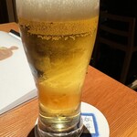 呑小路 やま岸 - 生ビール　サッポロ黒ラベル