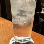 呑小路 やま岸 - 焼酎水割り　兼八