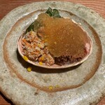 呑小路 やま岸 - 強肴　香箱ガニジュレ酢