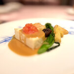 ストラスヴァリウス - 海の幸のムース　オマール海老添え　アメリケーヌソース