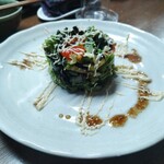 味の蔵どんつく - トマトとなすのサラダ