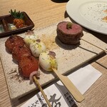 大銀杏 - ウズラとトマト