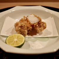 四ッ谷 みね村 - 余市 鮟鱇の唐揚げ