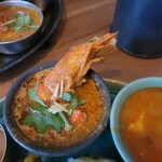 toi印食店 - えびかリー　こんな大きな有頭エビ！！