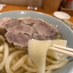 手打ちうどん 上を向いて - 端っこ麺