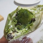 パンダクレープ - 期間限定？？　抹茶あずき・白玉練乳・生クリーム♪