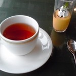 Sanremidopurobunsu - ビュッフェ（紅茶とマンゴープリン）