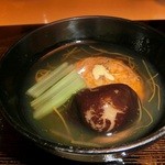 Hatsumi - 煮物　山芋飛龍頭