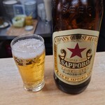 大衆酒場ニューベルク - 赤星(大瓶)　550円