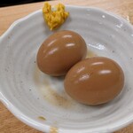 大衆酒場ニューベルク - 煮玉子(1個)　100円　