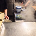 加賀 - "揚げ"と"茹で"の、タイミングを計った見事なコンビネーション。