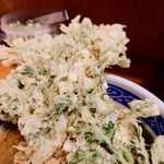 加賀 - 久々に大きく開いた、立派な"春菊"。