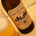 王朝 - アサヒスーパードライ小瓶。２０１４年５月