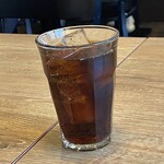 レイドバックバーガー - 18分掛かってやって来たコーラ^_^