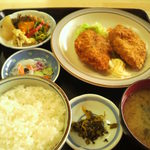 あほだら亭 - ５月２７日、３番メンチカツ５５０円