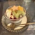 うめだ商店 - フルーツパンナコッタ(500円)