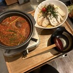 うめだ商店 - トマトつけ麺(1,180円)