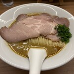 左とう - オマール海老と牡蠣の合わせ蕎麦 1,400円