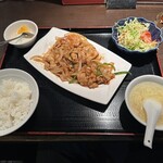 上海華龍 - 【2024.12.27(金)】生姜焼き定食（並盛）1,080円